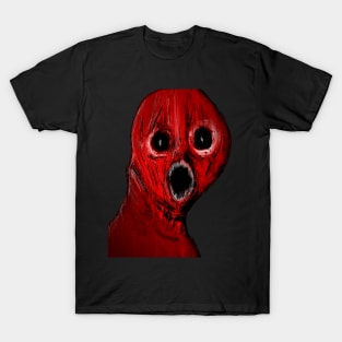 Red screamer T-Shirt